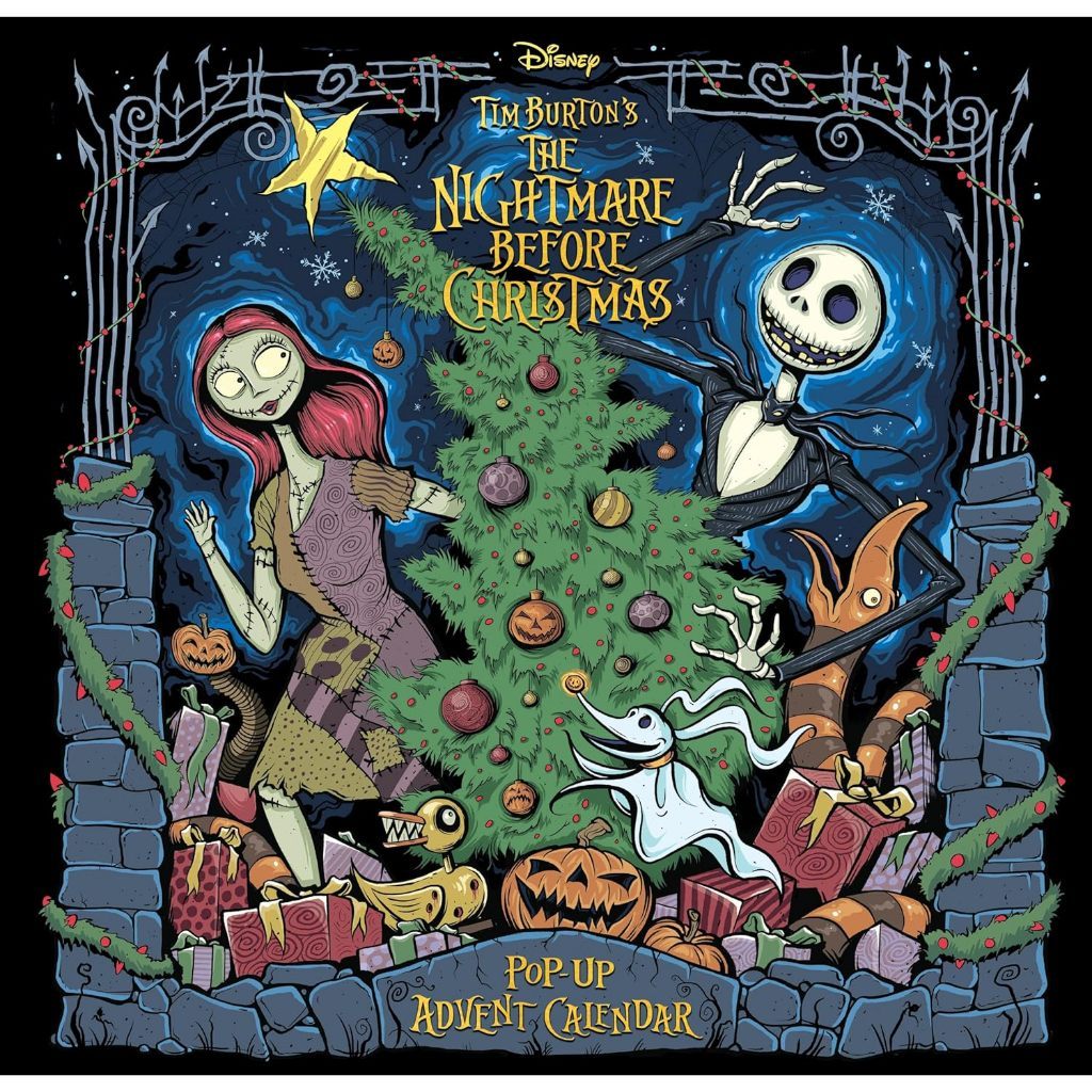 พร้อมส่ง🔥 The Nightmare Before Christmas: Advent Calendar and Pop-Up Book