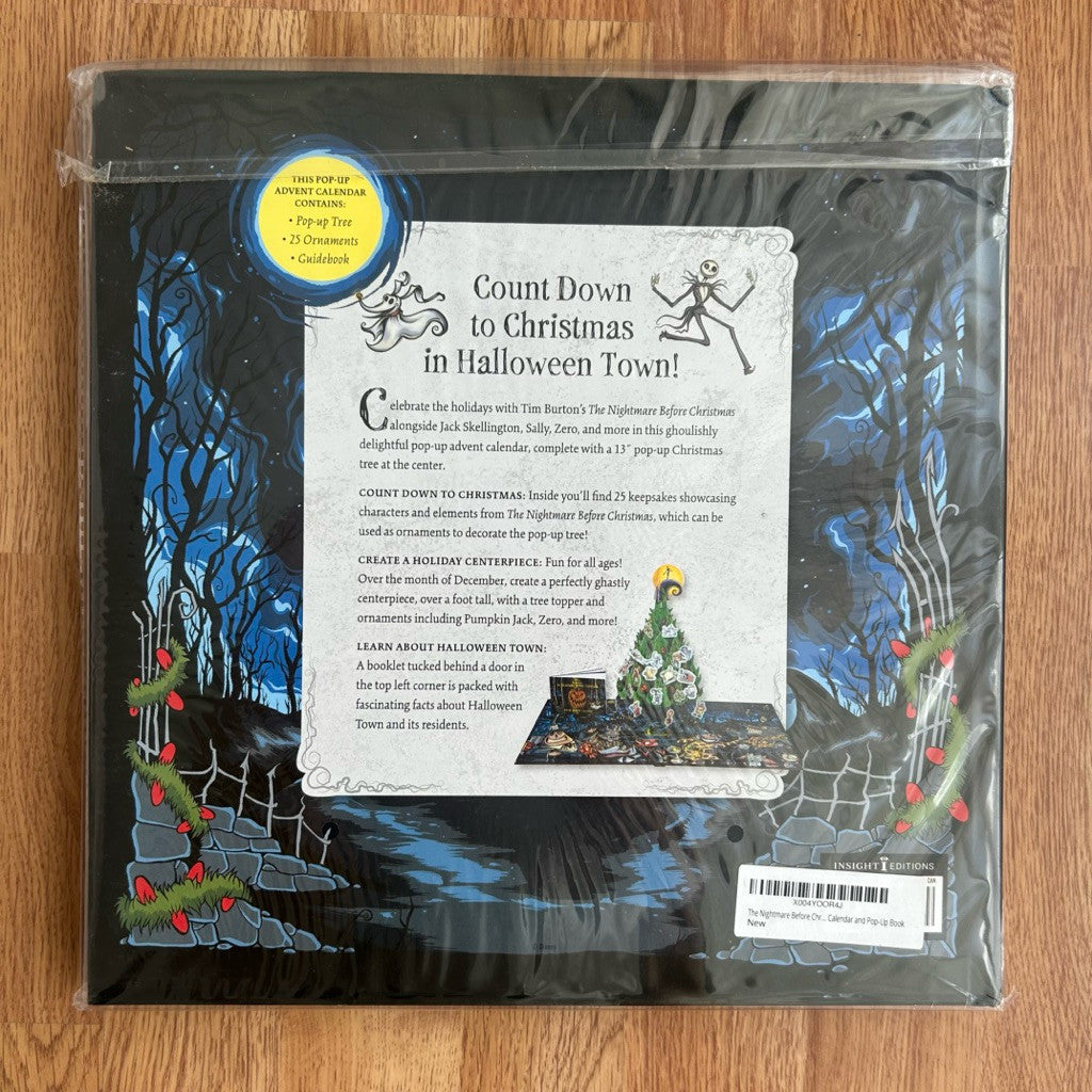 พร้อมส่ง🔥 The Nightmare Before Christmas: Advent Calendar and Pop-Up Book