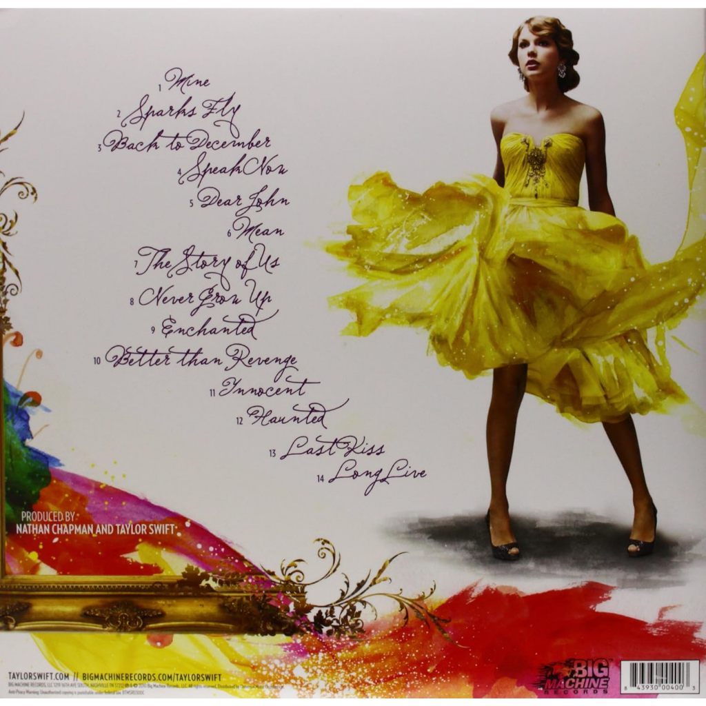พร้อมส่ง🔥 แผ่นเสียง Vinyl LP Taylor Swift - Speak Now แผ่นไวนิล [ใหม่และซีล SS]