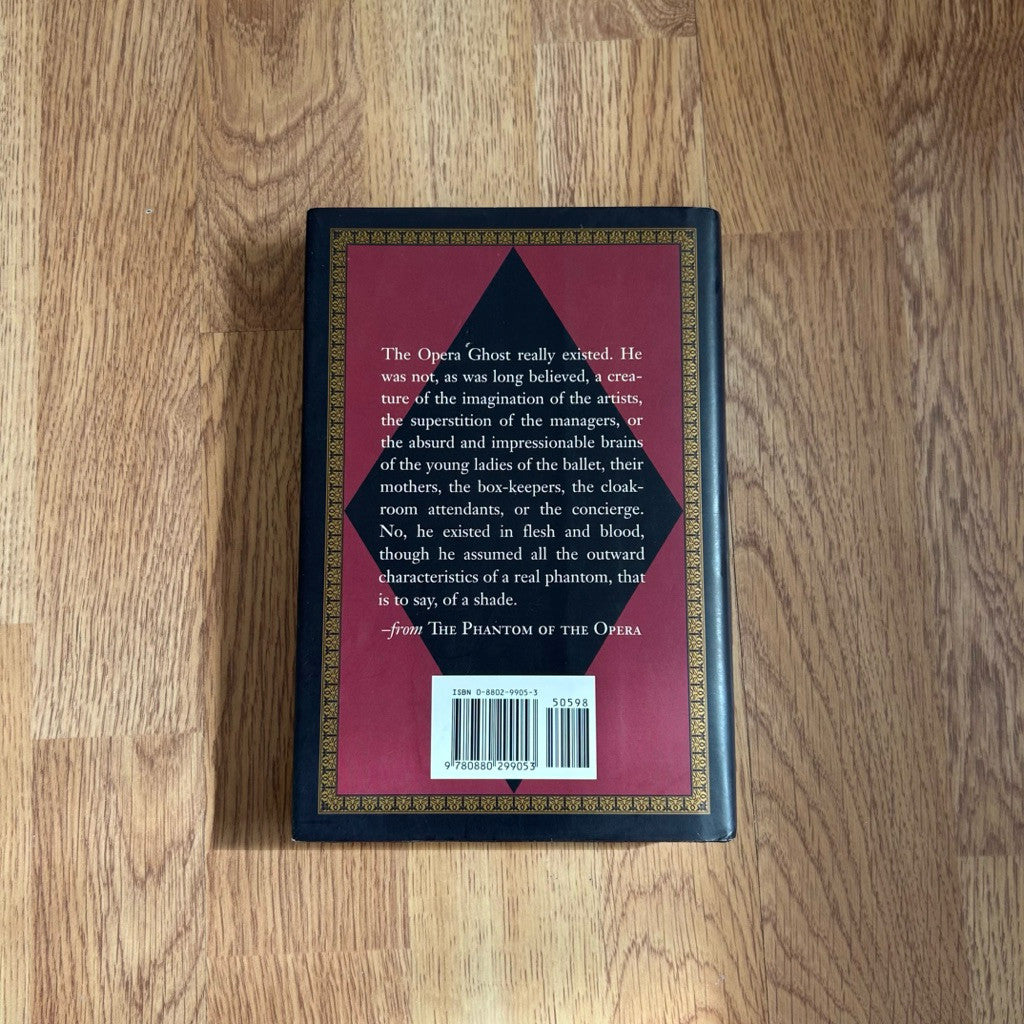 Hardcover The Phantom of the Opera by Gaston Leroux หนังสือ ภาษาอังกฤษ ปกแข็ง