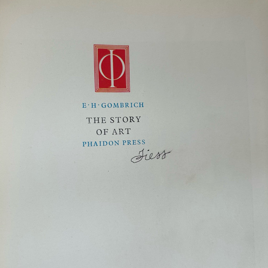 Hardcover The Story of Art by Ernst Gombrich  หนังสือ ภาษาอังกฤษ ปกแข็ง