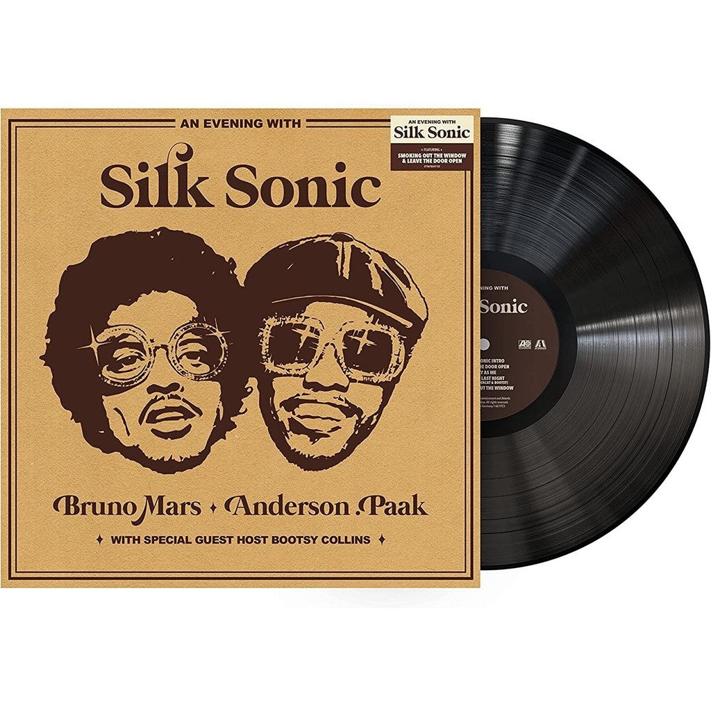 พร้อมส่ง🔥แผ่นเสียง Vinyl LP BRUNO MARS / ANDERSON PAAK : An Evening With Silk Sonic แผ่นไวนิล