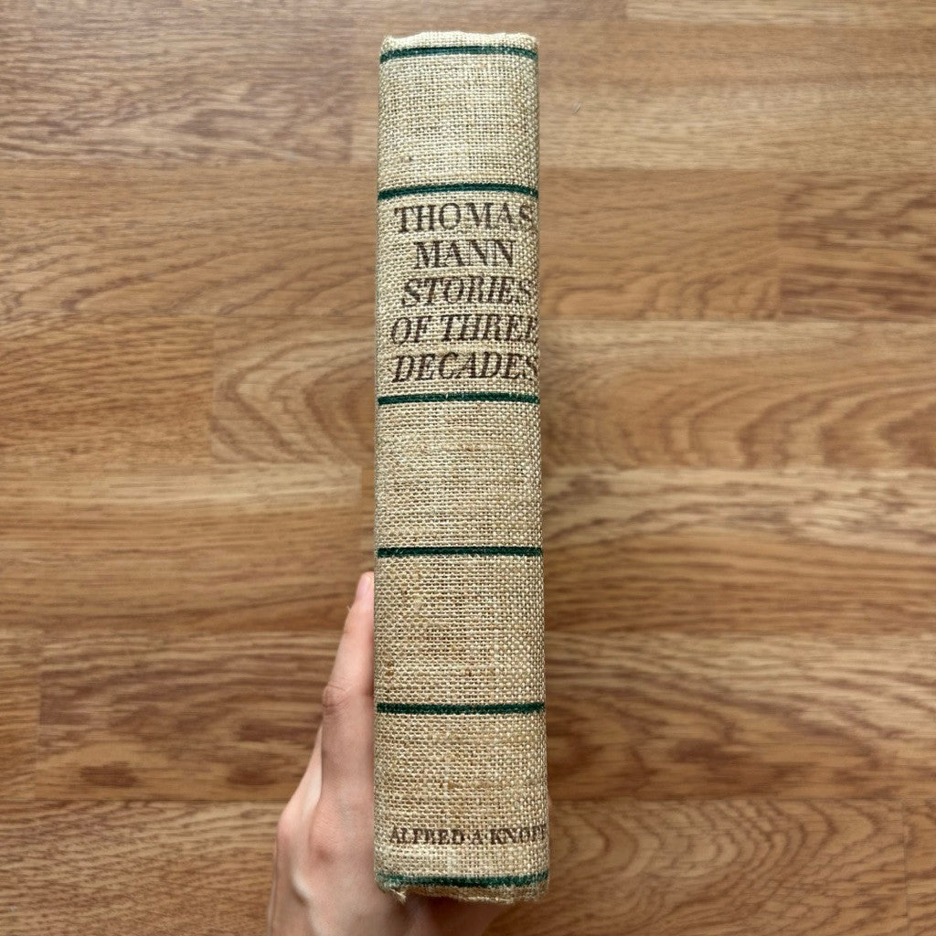 Hardcover Stories of Three Decades by Thomas Mann หนังสือ ภาษาอังกฤษ ปกแข็ง