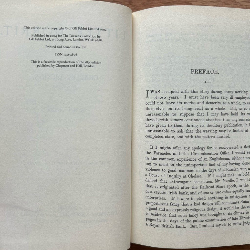 Hardcover Little Dorrit by Charles Dickens หนังสือ ภาษาอังกฤษ ปกแข็ง