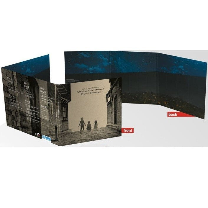 พร้อมส่ง🔥แผ่นเสียง Vinyl LP Attack on Titan Season 3 Original Soundtrack - Hiroyuki Sawano แผ่นไวนิล [ใหม่และซีล SS]
