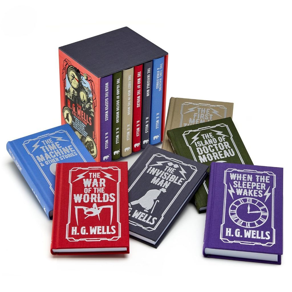 Box Set The H. G. Wells Collection: Deluxe 6-Book Hardcover