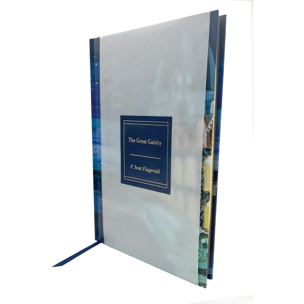 Hardcover The Great Gatsby : Deluxe Painted Edition by F. Scott Fitzgerald หนังสือ ปกแข็ง