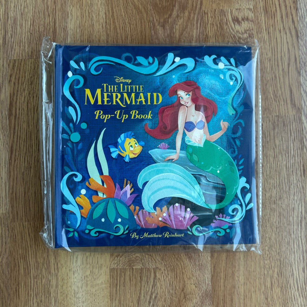 Hardcover Disney : The Little Mermaid Pop-Up Book หนังสือ ปกแข็ง