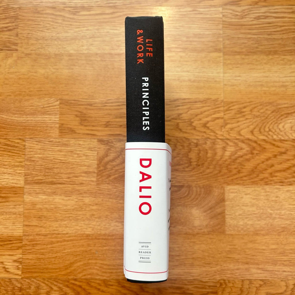 Hardcover Ray Dalio - Principles : Life and Work หนังสือ ปกแข็ง