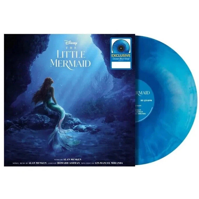 พร้อมส่ง🔥 แผ่นเสียง Vinyl LP The Little Mermaid Exclusive Limited Ocean Blue [Live-Action] Vinyl แผ่นไวนิล