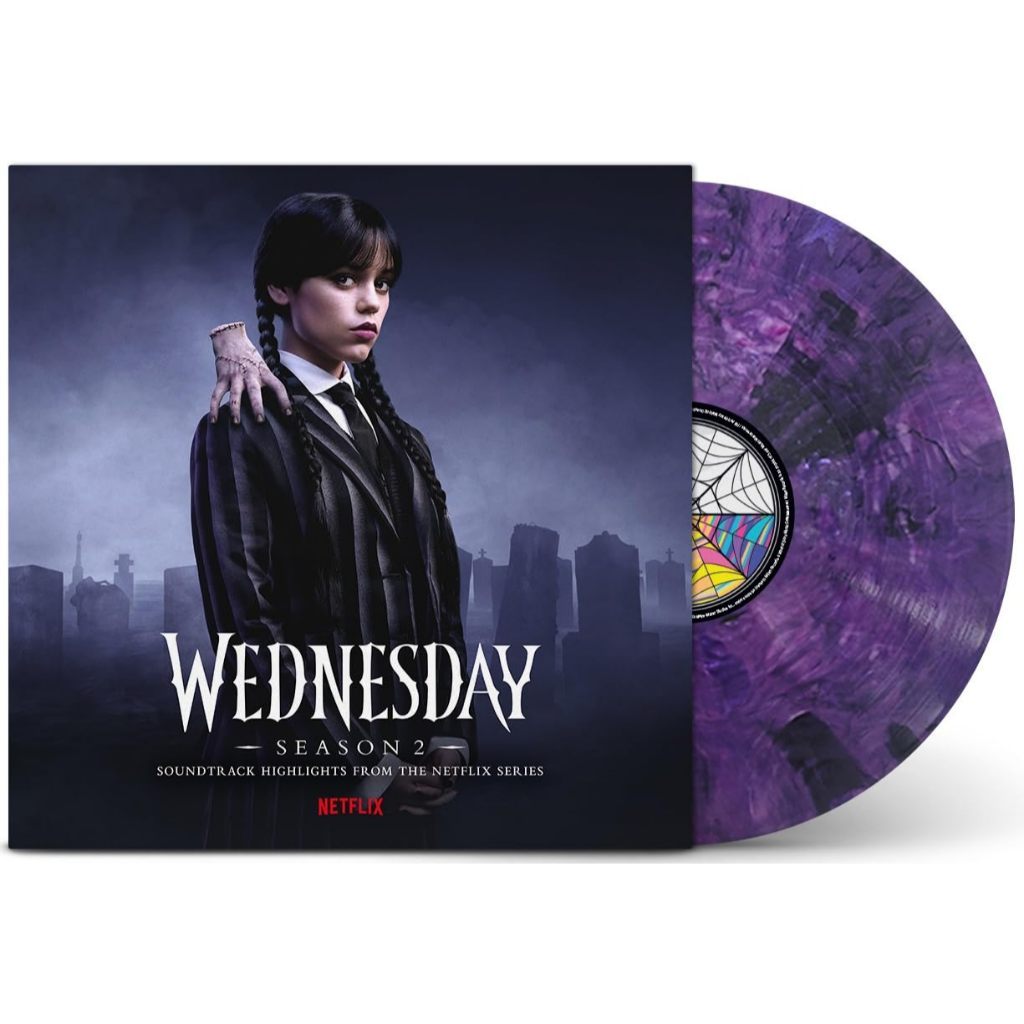 พร้อมส่ง🔥 แผ่นเสียง vinyl Wednesday: Season 2 Soundtrack ไวนิล LP  [ใหม่และซีล SS]