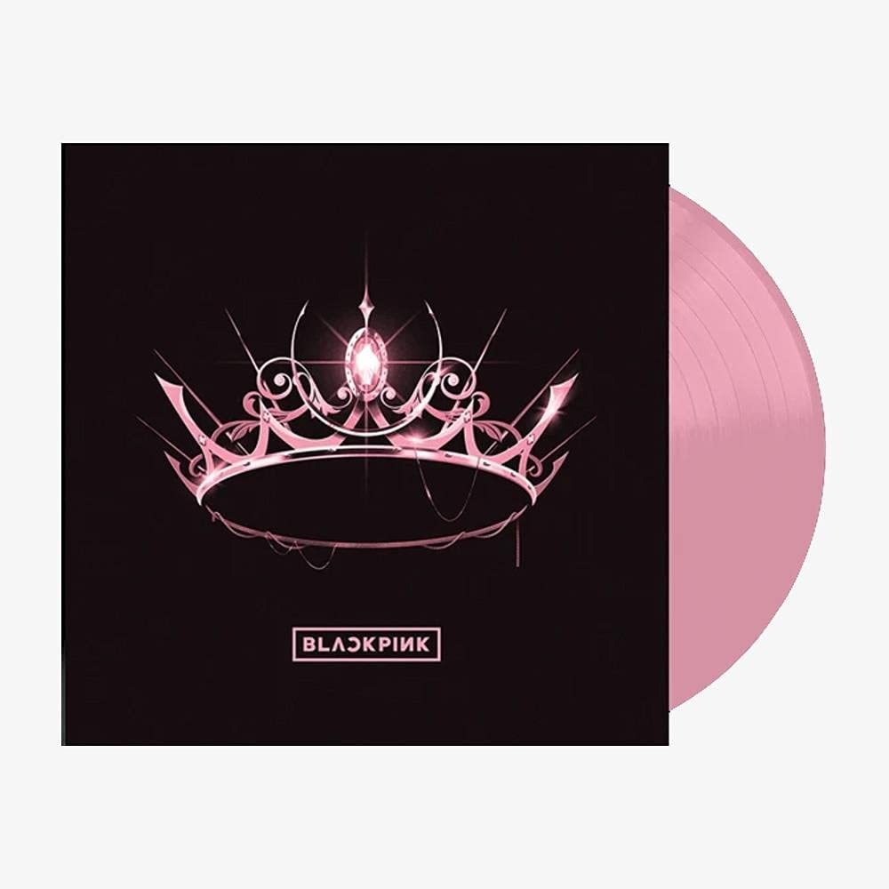 พร้อมส่ง🔥 แผ่นเสียง Vinyl LP BLACKPINK THE ALBUM Pink แผ่นไวนิล [ใหม่และซีล SS]