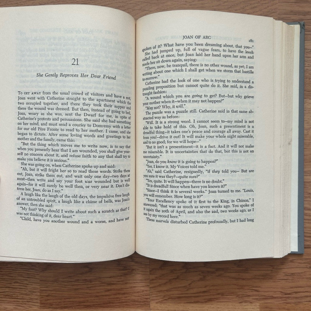 Hardcover Personal Recollections of Joan of Arc by Mark Twain หนังสือ  ปกแข็ง