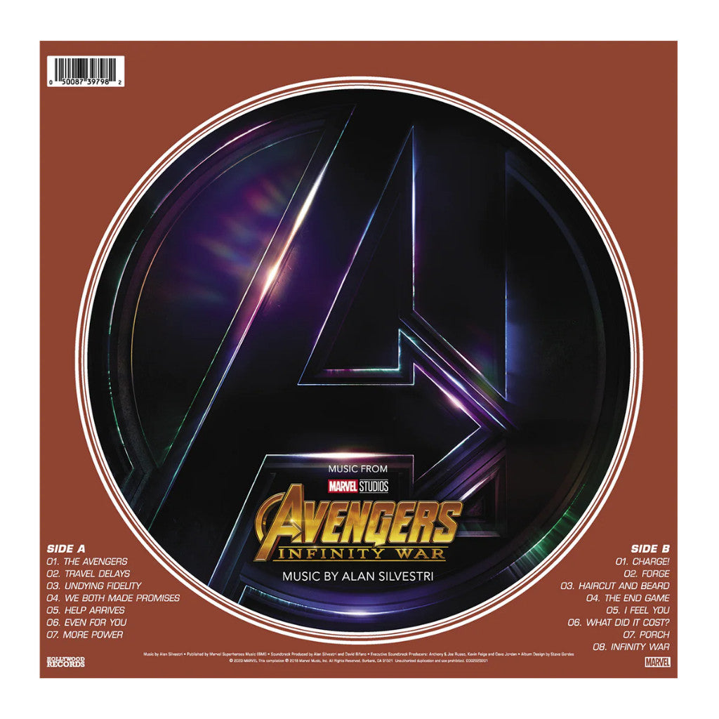 พร้อมส่ง🔥 แผ่นเสียง Vinyl LP Alan Silvestri - Avengers: Infinity War Picture Disc LP แผ่นไวนิล [ใหม่และซีล SS]