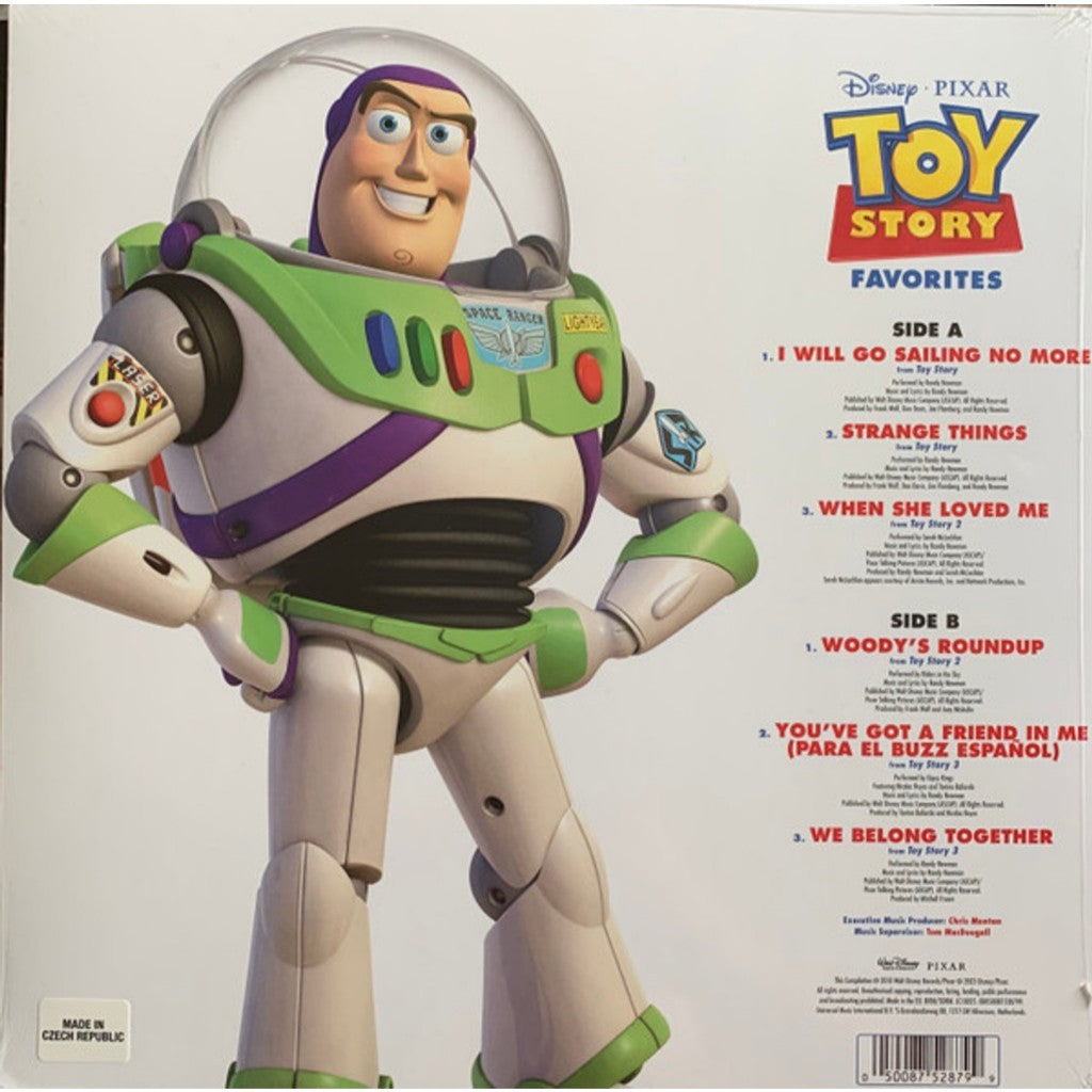 พร้อมส่ง🔥 แผ่นเสียง Vinyl LP Toy Story Favorites Limited Red Edition แผ่นไวนิล [ใหม่และซีล SS]