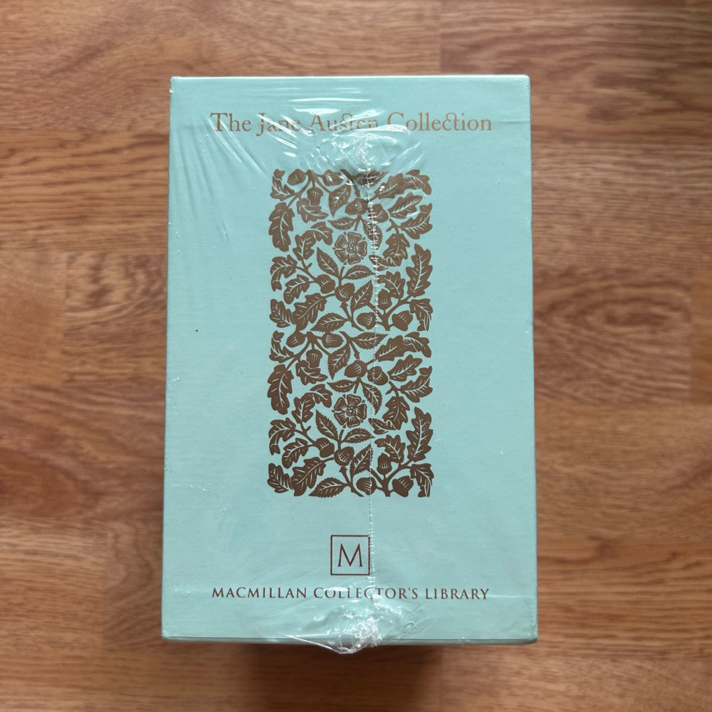 พร้อมส่ง🔥 Gilded-edge Hardcover Jane Austen 6 Books Box Set Pride and Prejudice, Sense and Sensibility and others