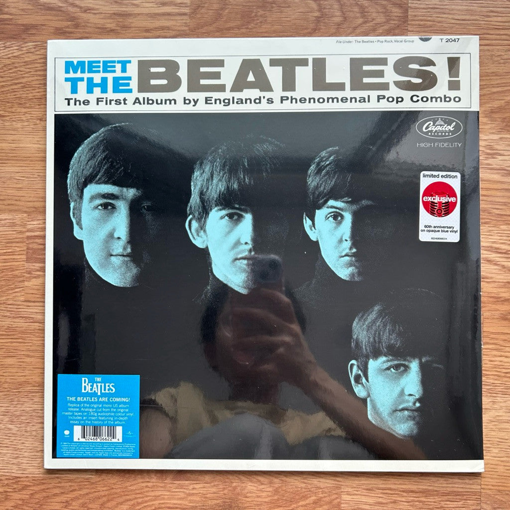พร้อมส่ง🔥 แผ่นเสียง Vinyl LP The Beatles - Meet the Beatles! แผ่นไวนิล [ใหม่และซีล SS]