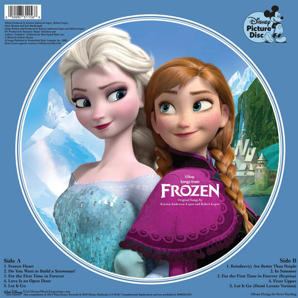 พร้อมส่ง🔥แผ่นเสียง Vinyl LP Frozen Picture Disc Vinyl แผ่นไวนิล