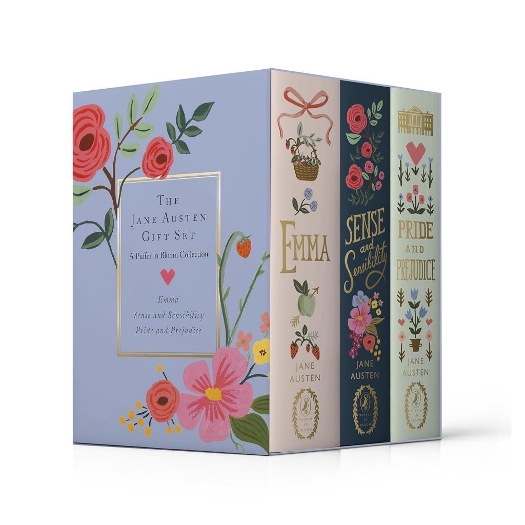 พร้อมส่ง🔥Box Set Hardcover Jane Austen Collection - Pride and Prejudice, Emma, Sense and Sensibility หนังสือ ปกแข็ง