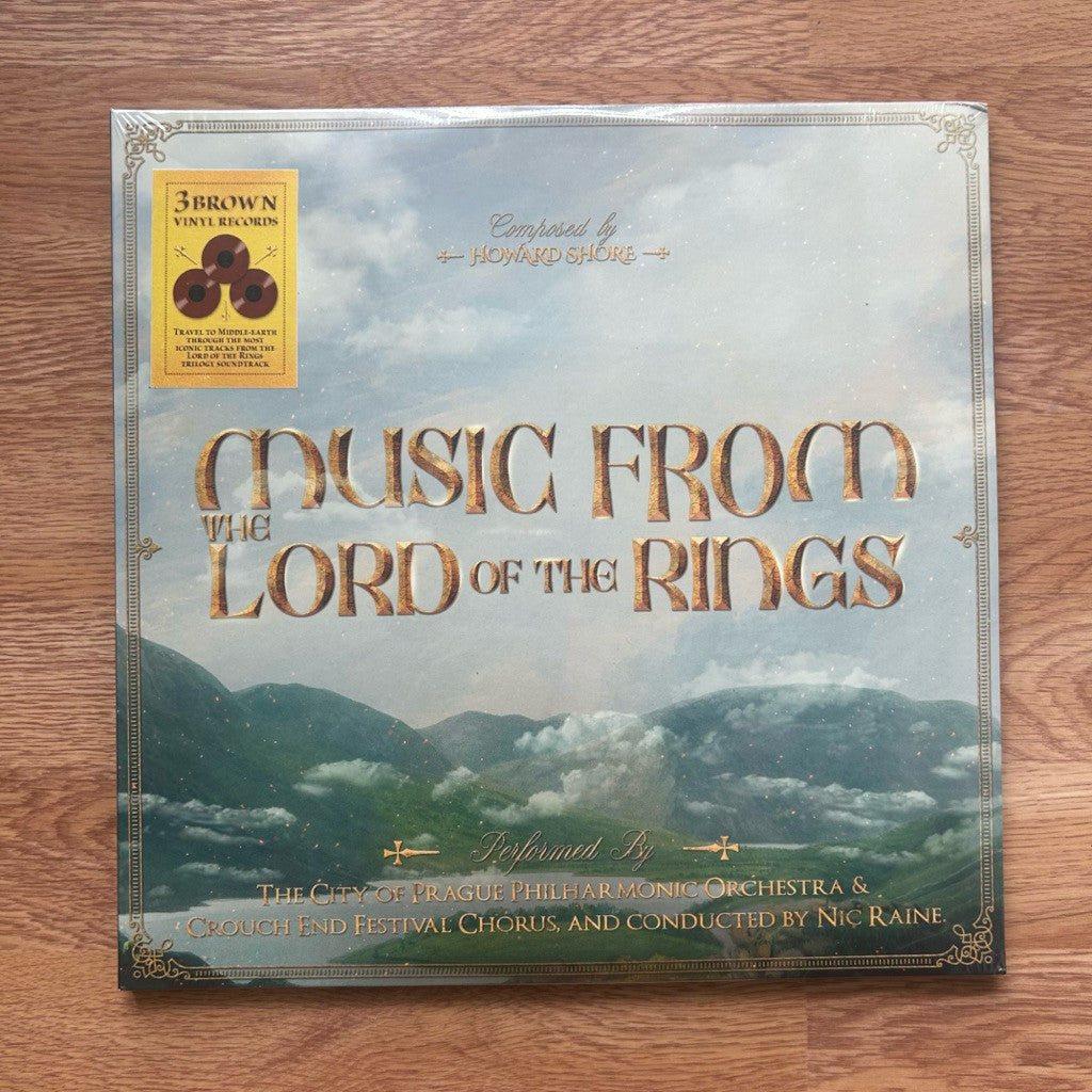 พร้อมส่ง🔥 แผ่นเสียง Vinyl LP The Lord Of The Rings Trilogy Original Soundtrack แผ่นไวนิล [ใหม่และซีล SS]