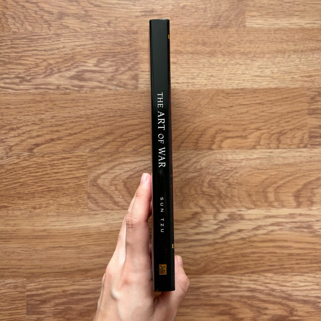 พร้อมส่ง🔥Gilded-edge ardcover The Art of War by Sun Tzu หนังสือ ปกแข็ง