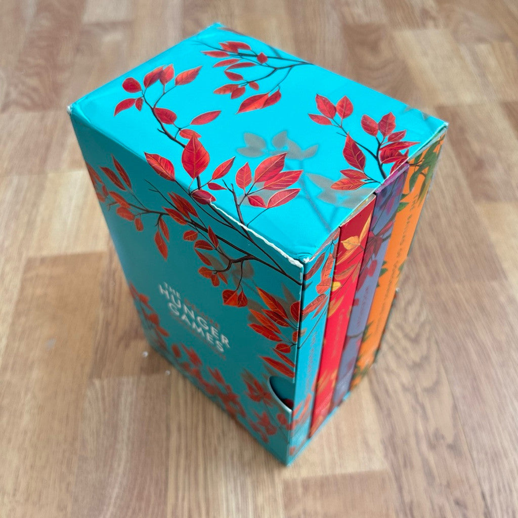 Box Set 4-Book Paperback The Hunger Games, Catching Fire, Mockingjay, The Ballad of Songbirds - Suzanne Collins