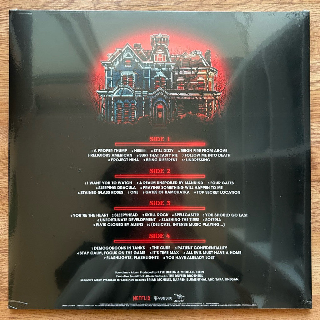 พร้อมส่ง🔥แผ่นเสียง Stranger Things 4 Volume 2 Soundtrack  Vinyl ไวนิล LP  [ใหม่และซีล SS]