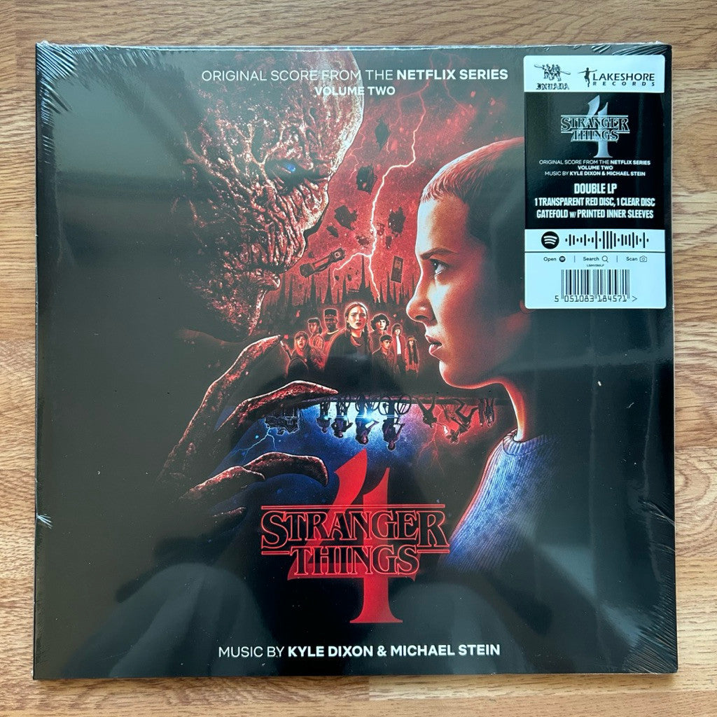 พร้อมส่ง🔥แผ่นเสียง Stranger Things 4 Volume 2 Soundtrack  Vinyl ไวนิล LP  [ใหม่และซีล SS]