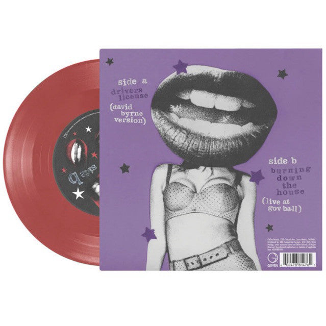 พร้อมส่ง🔥แผ่นเสียง vinyl Olivia Rodrigo - drivers license / burning down the house LP  [ใหม่และซีล SS]