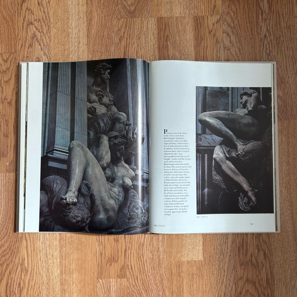Hardcover The World of Michelangelo 1475-1564 by Robert Coughlan หนังสือ  ปกแข็ง