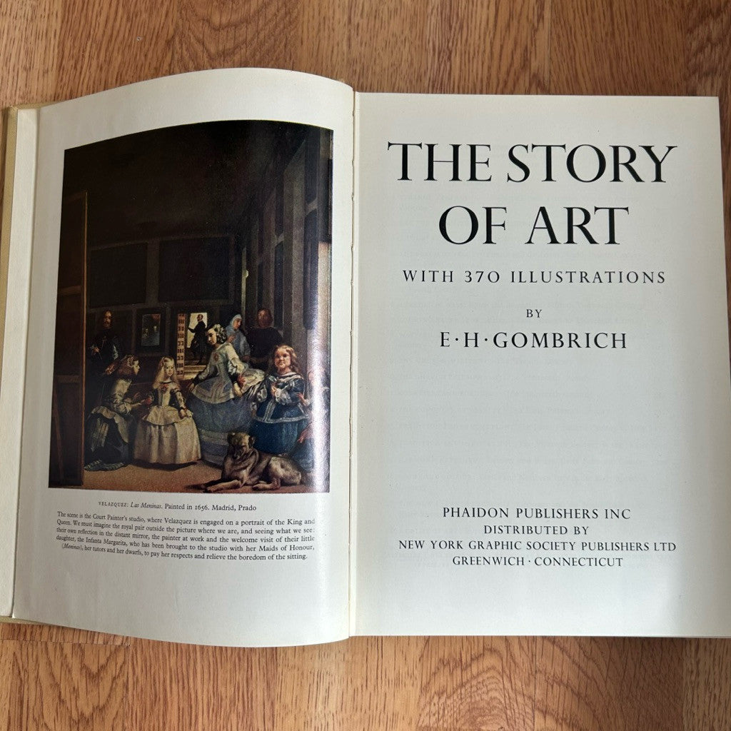 Hardcover The Story of Art by Ernst Gombrich  หนังสือ ภาษาอังกฤษ ปกแข็ง