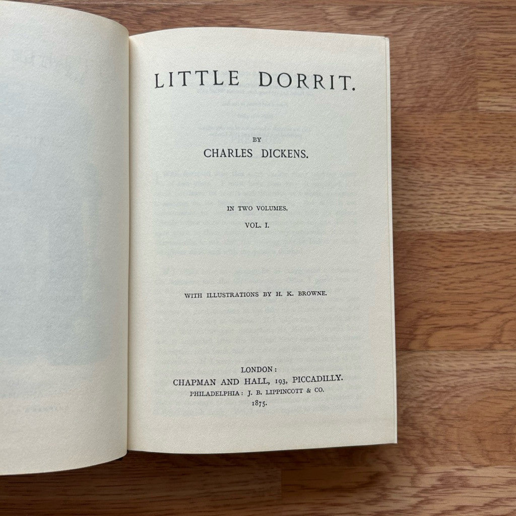 Hardcover Little Dorrit by Charles Dickens หนังสือ ภาษาอังกฤษ ปกแข็ง
