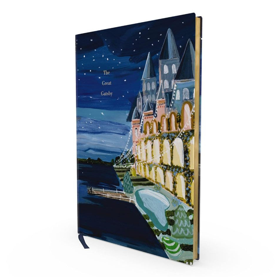 Hardcover The Great Gatsby : Deluxe Painted Edition by F. Scott Fitzgerald หนังสือ ปกแข็ง