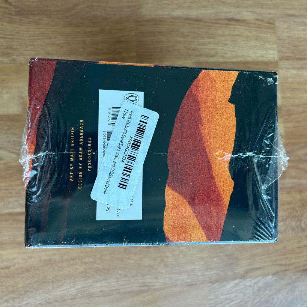พร้อมส่ง🔥Hardcover Frank Herbert Deluxe Hardcover Boxed Set: Dune, Dune Messiah, and Children of Dune หนังสือ ปกแข็ง