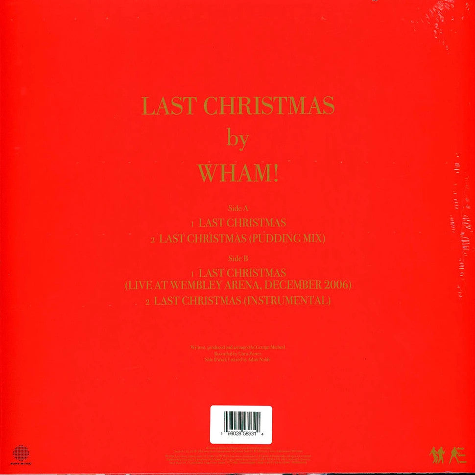 พร้อมส่ง🔥 แผ่นเสียง Vinyl LP WHAM! - Last Christmas [ใหม่และซีล SS]