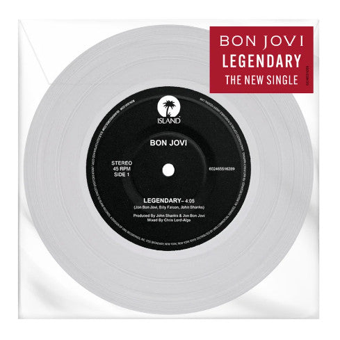 พร้อมส่ง🔥 แผ่นเสียง Vinyl Bon Jovi - Legendary ไวนิล LP  [ใหม่และซีล SS]