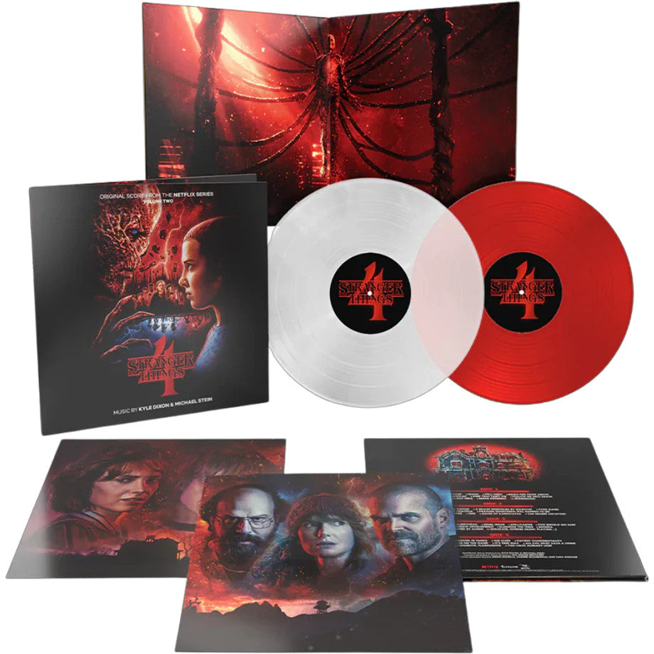 พร้อมส่ง🔥แผ่นเสียง Stranger Things 4 Volume 2 Soundtrack  Vinyl ไวนิล LP  [ใหม่และซีล SS]