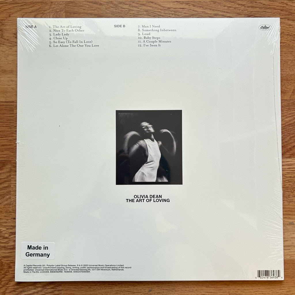 Preorder🔥 แผ่นเสียง Olivia DEAN - The Art Of Loving Vinyl ไวนิล LP  [ใหม่และซีล SS]