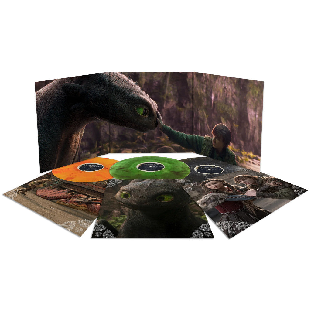 Preorder🔥 แผ่นเสียง Vinyl John Powell - How To Train Your Dragon ไวนิล LP [ใหม่และซีล SS]