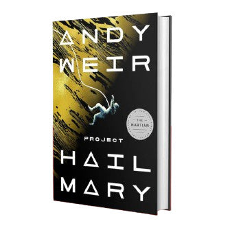Hardcover Project Hail Mary by Andy Weir หนังสือ ปกแข็ง