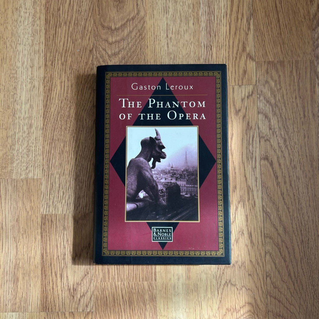 Hardcover The Phantom of the Opera by Gaston Leroux หนังสือ ภาษาอังกฤษ ปกแข็ง