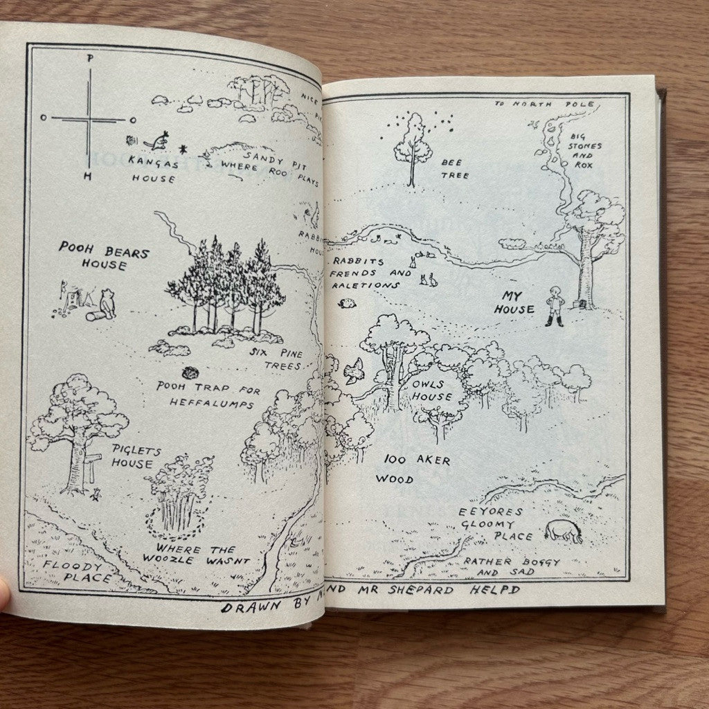 Hardcover The World of Winnie The Pooh by A.A. Milne