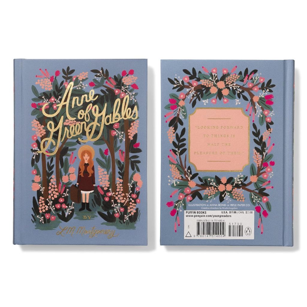 Box Set Anne of Green Gables, Heidi, Little Women, and A Little Princess หนังสือ ปกแข็ง