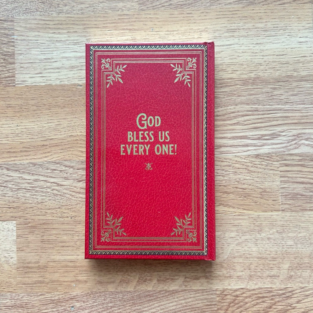 Gilded-edge hardcover  A Christmas Carol (Deluxe Gift Edition) by Charles Dickens หนังสือ ปกแข็ง