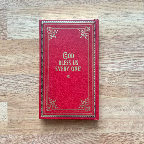 Gilded-edge hardcover  A Christmas Carol (Deluxe Gift Edition) by Charles Dickens หนังสือ ปกแข็ง