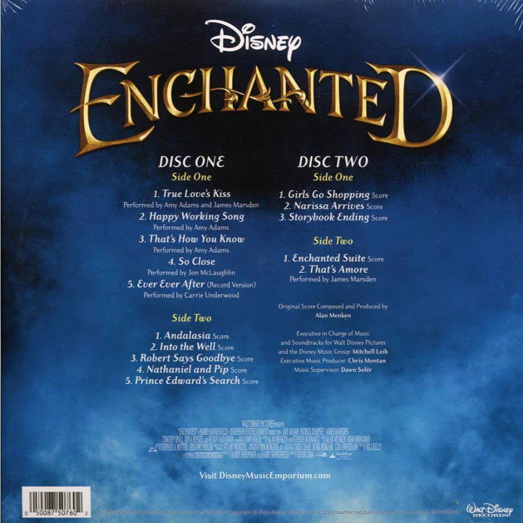 Preorder🔥แผ่นเสียง Vinyl LP Enchanted Original Soundtrack Crystal Clear 2 LP [ใหม่และซีล SS]