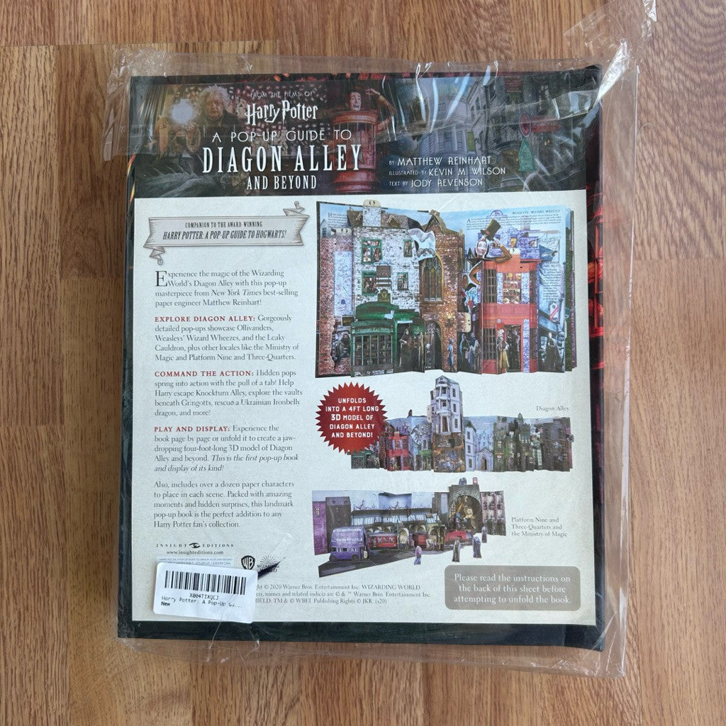พร้อมส่ง🔥 Harry Potter: A Pop-Up Guide to Diagon Alley and Beyond หนังสือ ป็อปอัพแฮร์รี่ พอตเตอร์