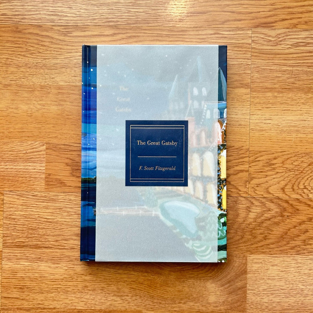 Hardcover The Great Gatsby : Deluxe Painted Edition by F. Scott Fitzgerald หนังสือ ปกแข็ง