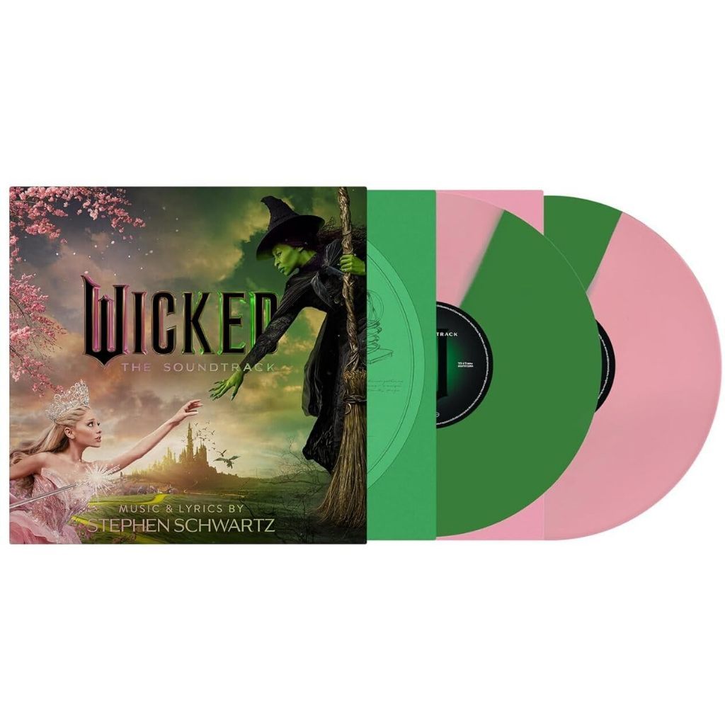 พร้อมส่ง🔥แผ่นเสียง vinyl WICKED SOUNDTRACK / OST Zoetrope Lenticular & Picture Vinyl edition ไวนิล LP  [ใหม่และซีล SS]
