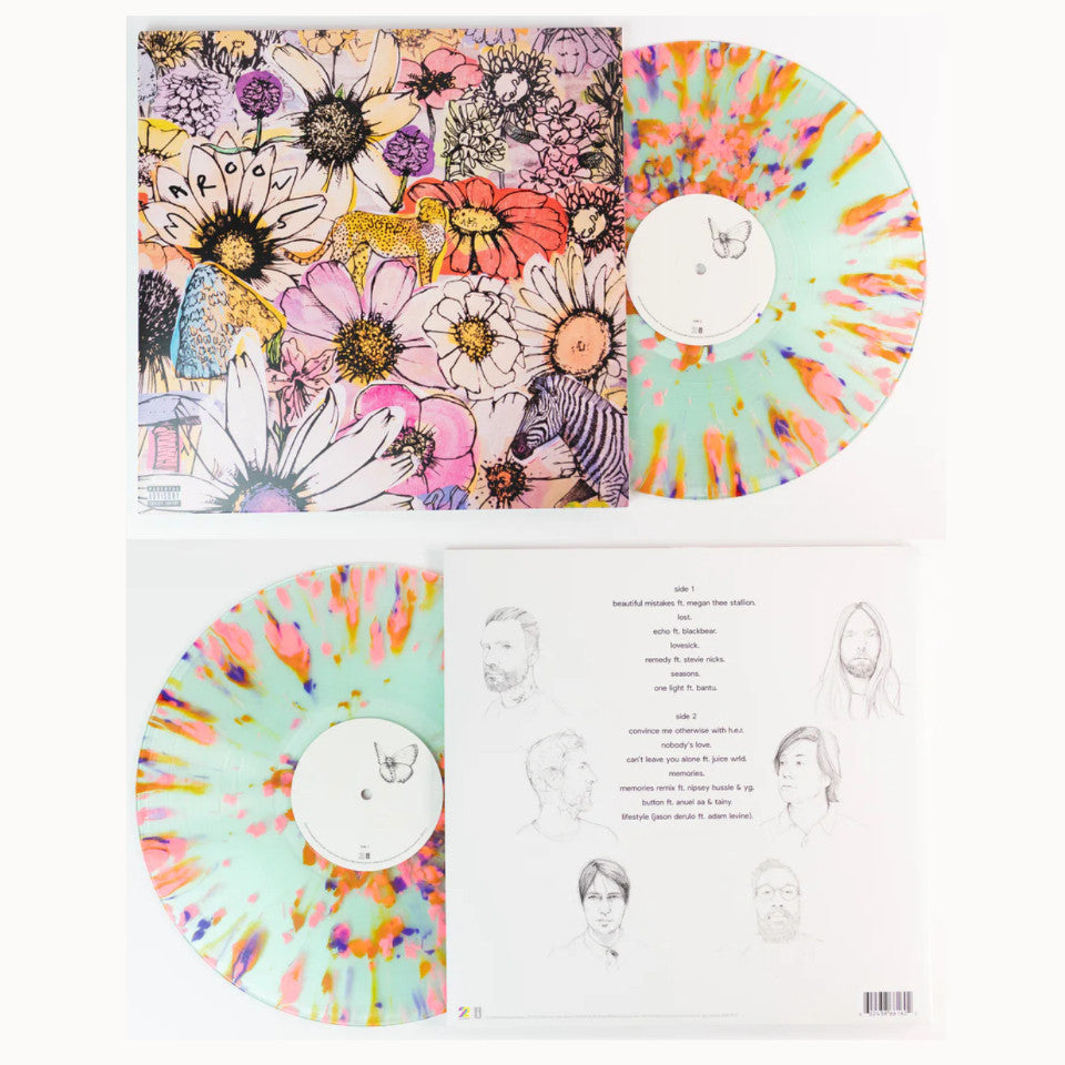 แผ่นเสียง vinyl Maroon 5 - JORDI ไวนิล LP  [ใหม่และซีล SS]